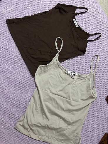 Zara koton atlet crop