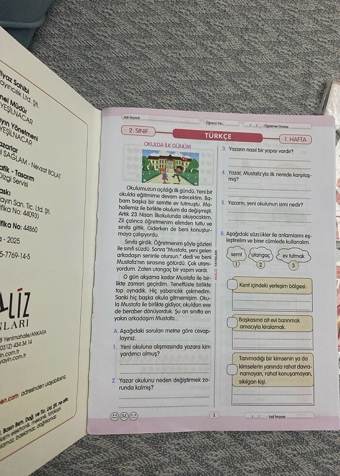 Analiz yayınları 2.sınıf - Görsel 5