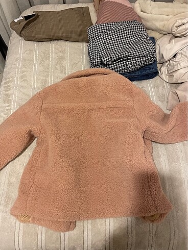 m Beden camel Renk Teddy mont
