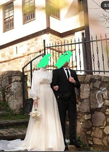 Diğer Tesettür nikah elbisesi amelie