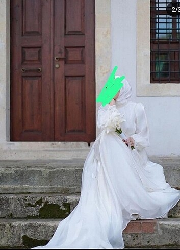 m Beden Tesettür nikah elbisesi amelie