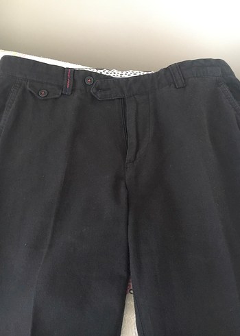 44 Beden siyah Renk Siyah Erkek Regular Fit Ofis Pantolonu