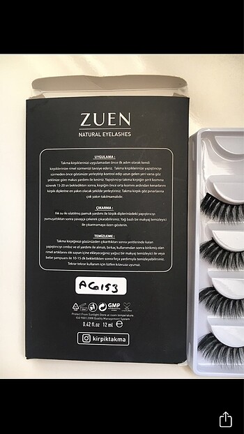 Gerçek kıl görünümünde takma kirpik - Görsel 3