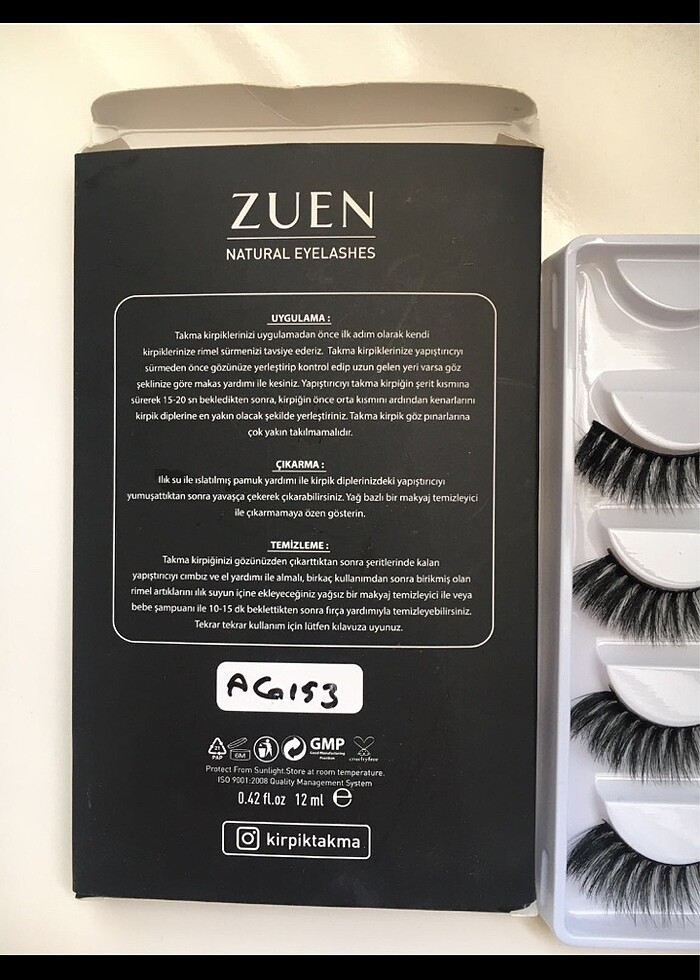 Gerçek kıl görünümünde takma kirpik - Görsel 3