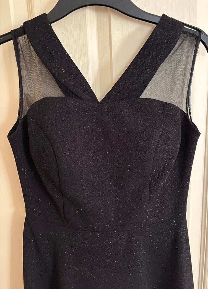 Siyah Mezuniyet Abiye Elbise - Görsel 2