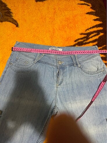 40 Beden mavi Renk Sıde denim bayan kot şort