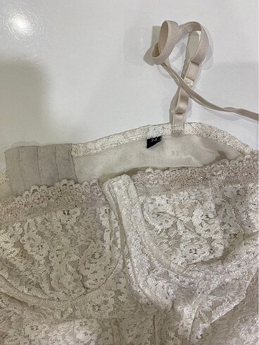 Trendyol & Milla trendyolmilla dantelli korse crop