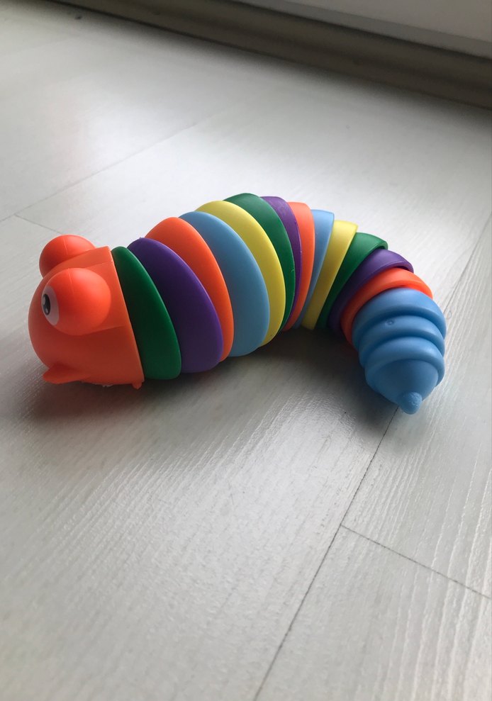 Renkli Eğitici Tırtıl Oyuncak - Görsel 2