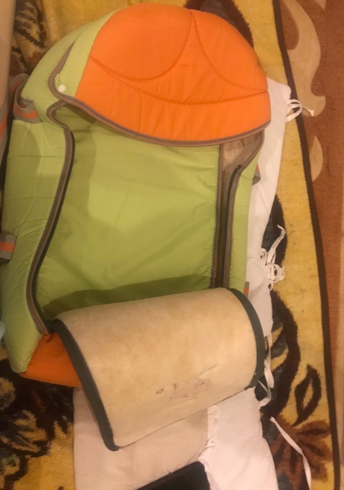 Çok Renkli Bebek Taşıma Çantası - Görsel 2