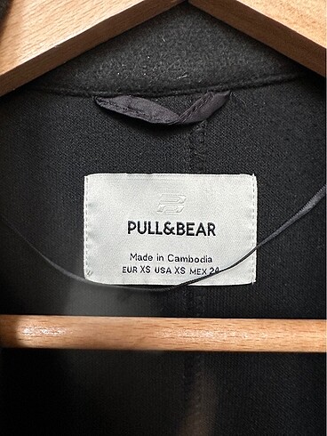 Pull bear siyah kaban