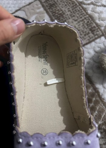 Mor kadın babet - Görsel 6