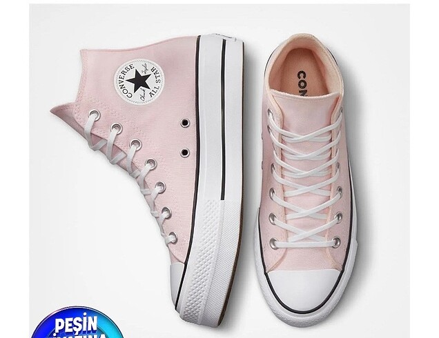 40 Beden pembe Renk Converse ayakkabı