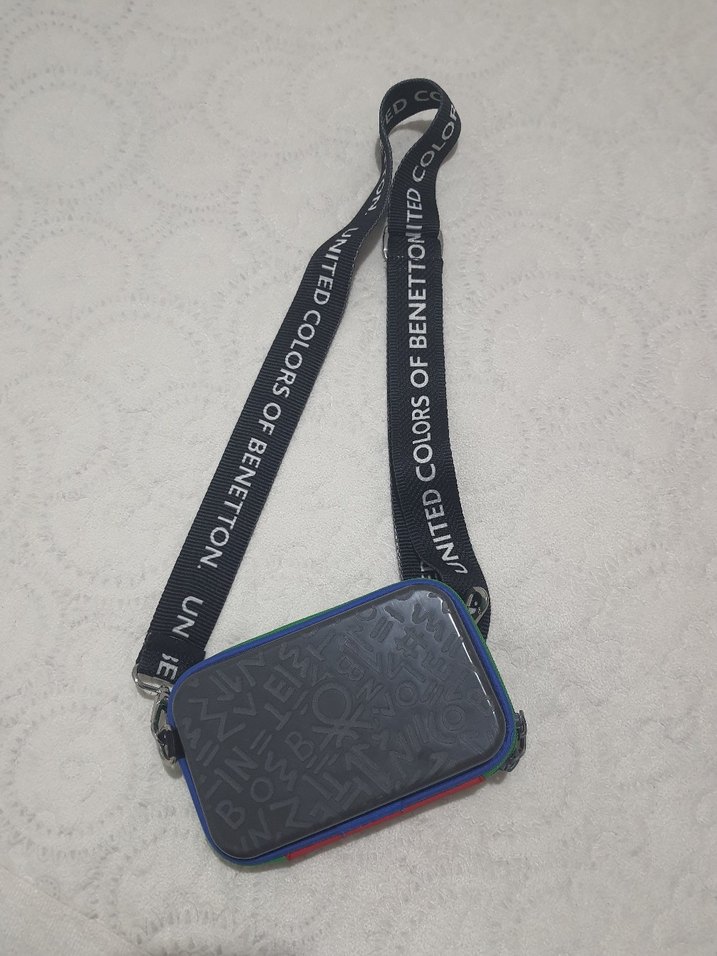 Renkli Baskılı Kadın Bel Çantası - Görsel 3