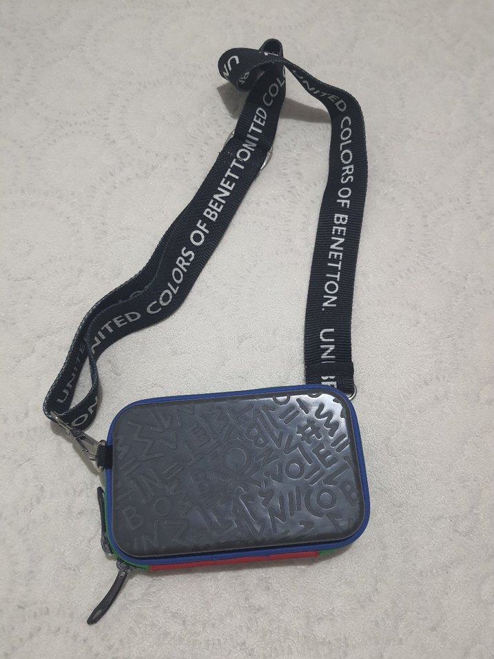 Renkli Baskılı Kadın Bel Çantası - Görsel 2