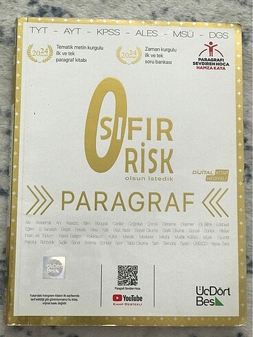 345 Sıfır Risk Paragraf