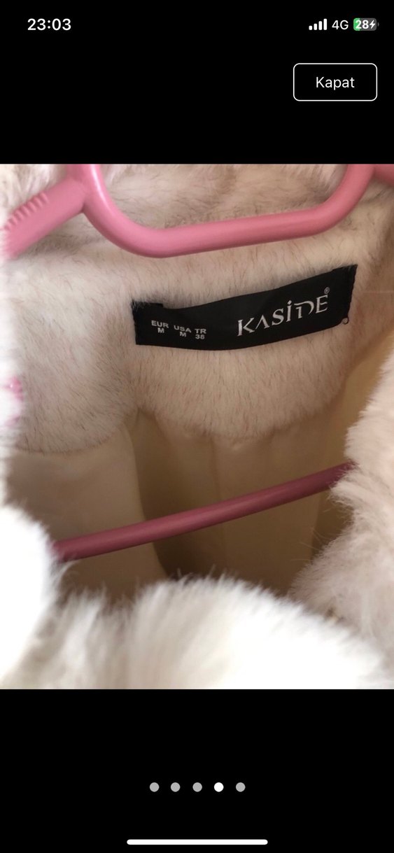 Kürklü mont - Görsel 4