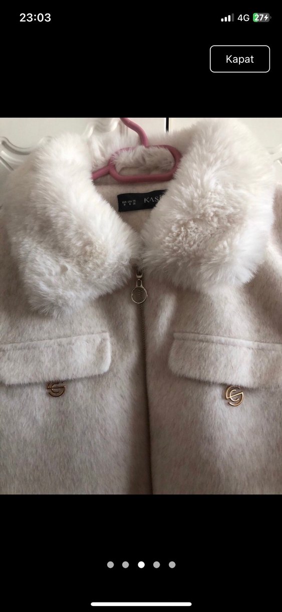 Kürklü mont - Görsel 3