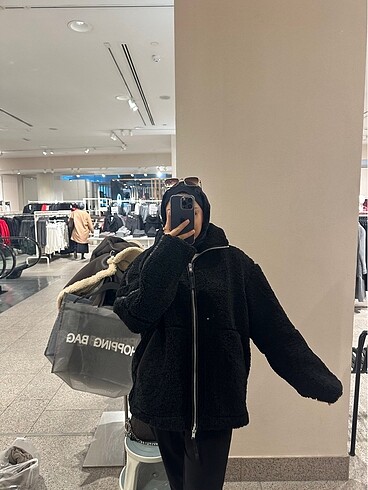 m Beden HM peluş ceket