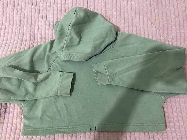 Trendyol & Milla S beden salaş crop sweatshirt
