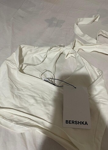 xs Beden beyaz Renk Berchka crop