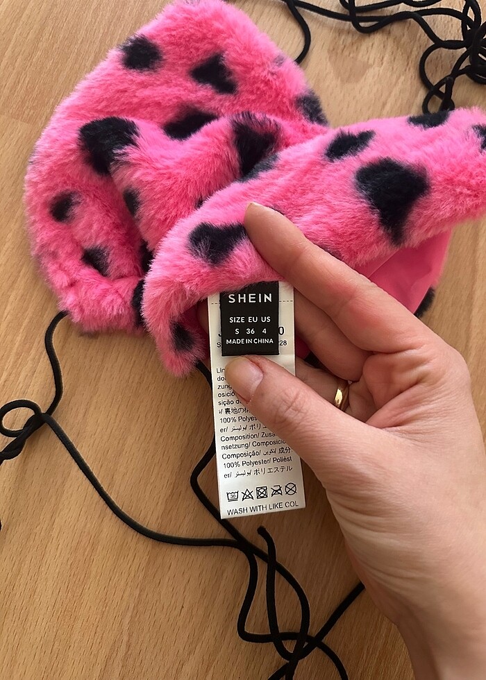 Tüylü südyen büstiyer - Görsel 2