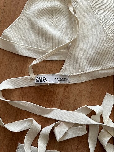 Zara belden bağlamalı üst - Görsel 2