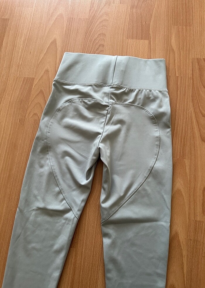 Yüksek bel pop up spor taytı - Görsel 3