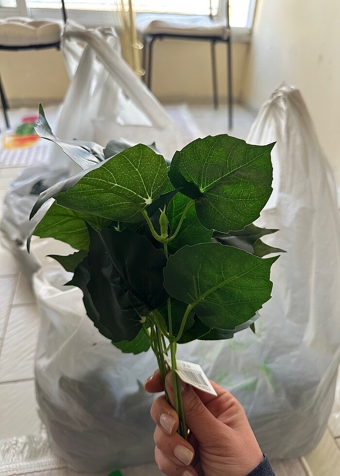 Heders yapay çiçek demeti - Görsel 2