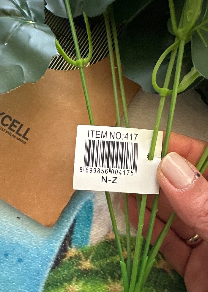 Heders yapay çiçek demeti - Görsel 3