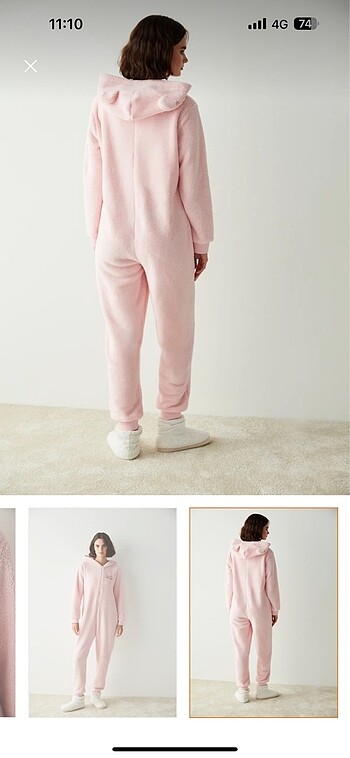 xs Beden Penti Fluffy dreams tulum pijama