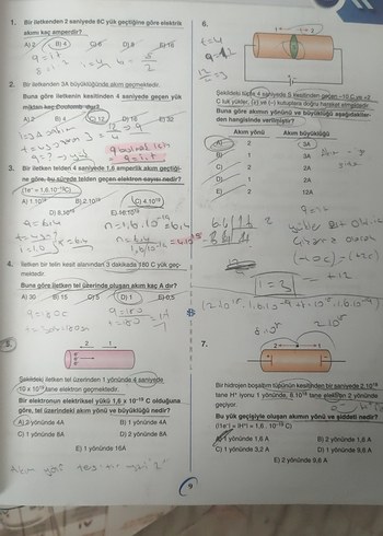 10. Sınıf Fizik Soru Bankası YKS - Görsel 2