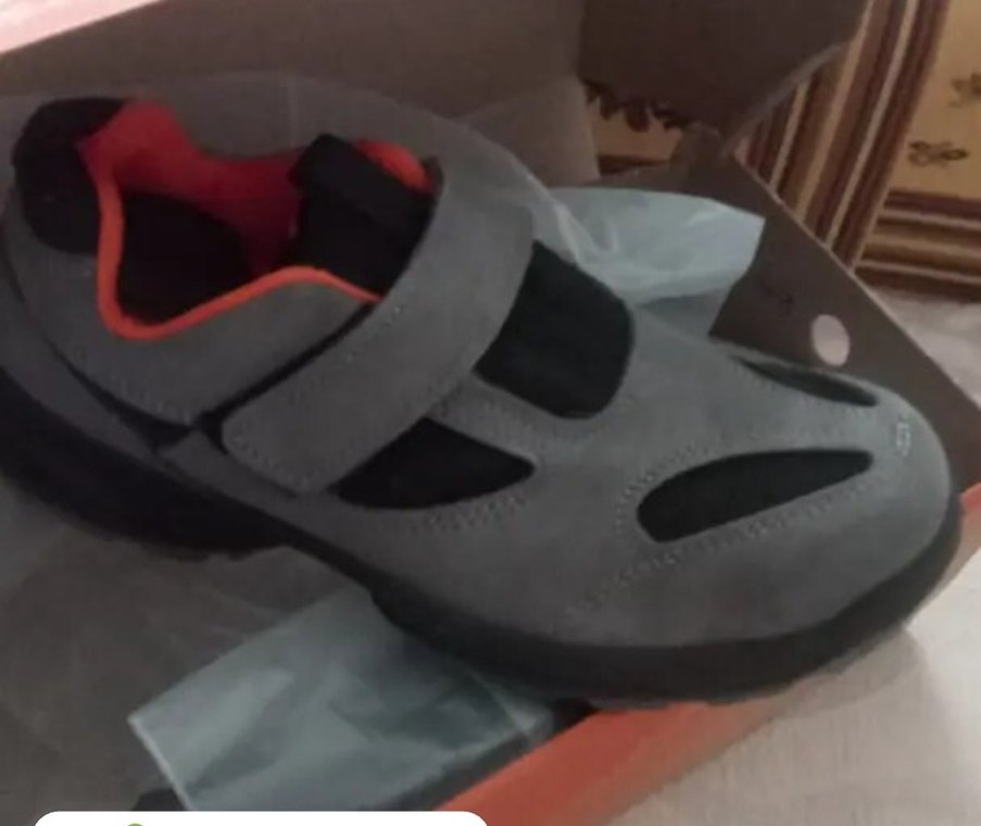 YDS Gri Erkek Outdoor Ayakkabı Velcro - Görsel 3