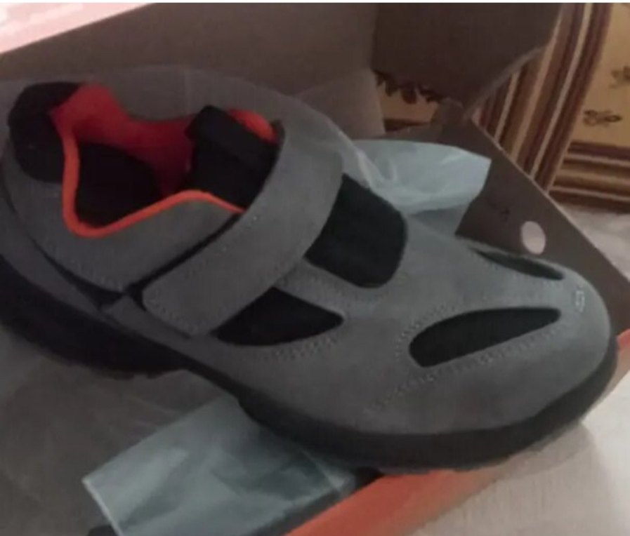 YDS Gri Erkek Outdoor Ayakkabı Velcro - Görsel 4