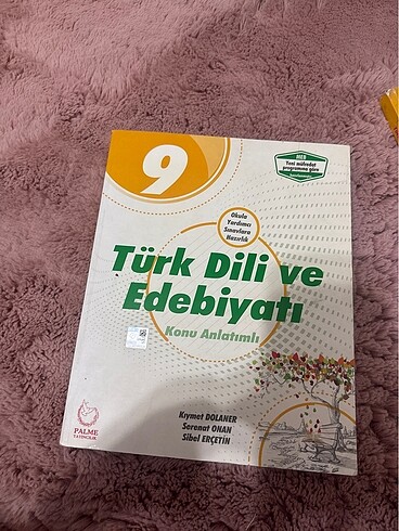 Palme 9. Sınıf edebiyat konu anlatımlı test kitabı