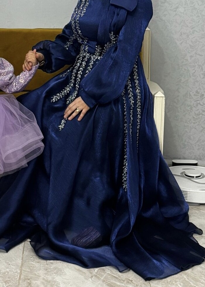 38 beden tesettür abiye - Görsel 3