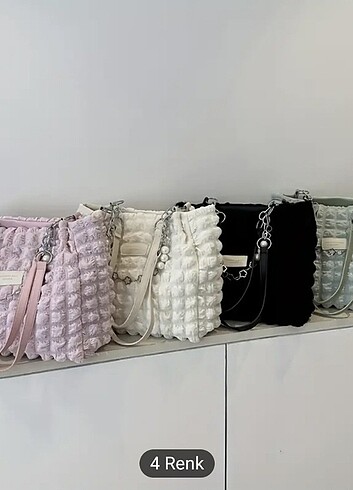Zara 4 Renk Bulut Çanta 