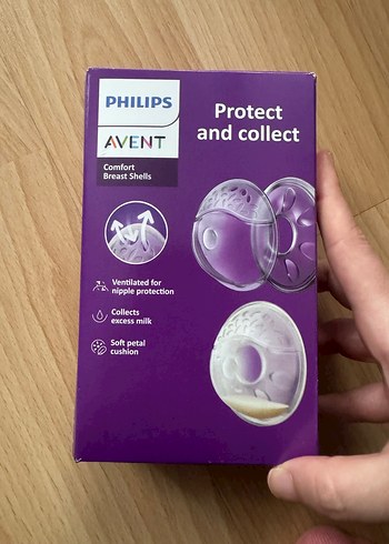 Philips Avent Göğüs Kalkanı 2'li Mor - Görsel 5