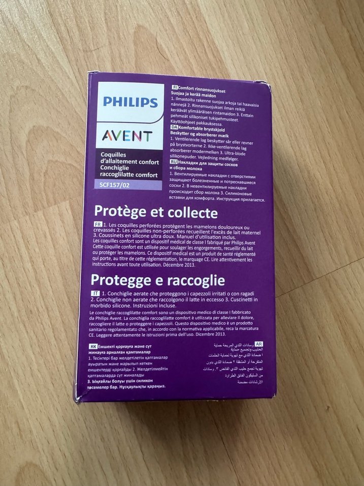 Philips Avent Göğüs Kalkanı 2'li Mor - Görsel 4