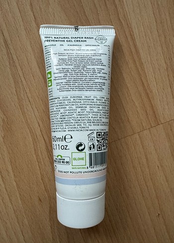 INICIA Organik Pişik Önleyici Krem 60 ml - Görsel 2