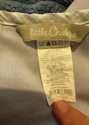 Gri Nakışlı Bebek beşik organizeri - Görsel 4