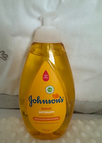 Johnson's Bebek Saç Şampuanı 750 ml+ bebek yağı - Görsel 5