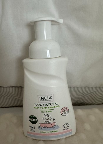 Incia %100 Doğal Bebek Köpük Şampuanı 200 ml - Görsel 2