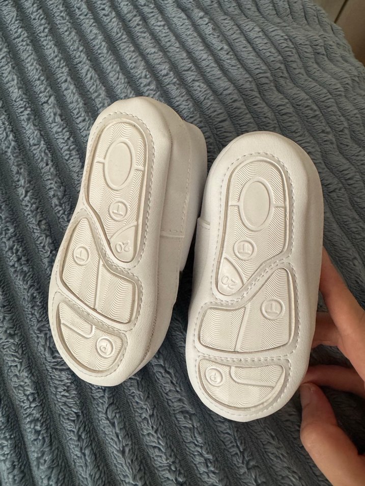 Kahverengi İlk Adım Ayakkabısı Velcro Bantlı - Görsel 5