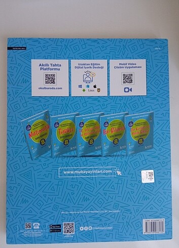  8. Sınıf matematik kitabı 