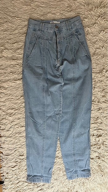 Zara yüksek bel jean - Görsel 4