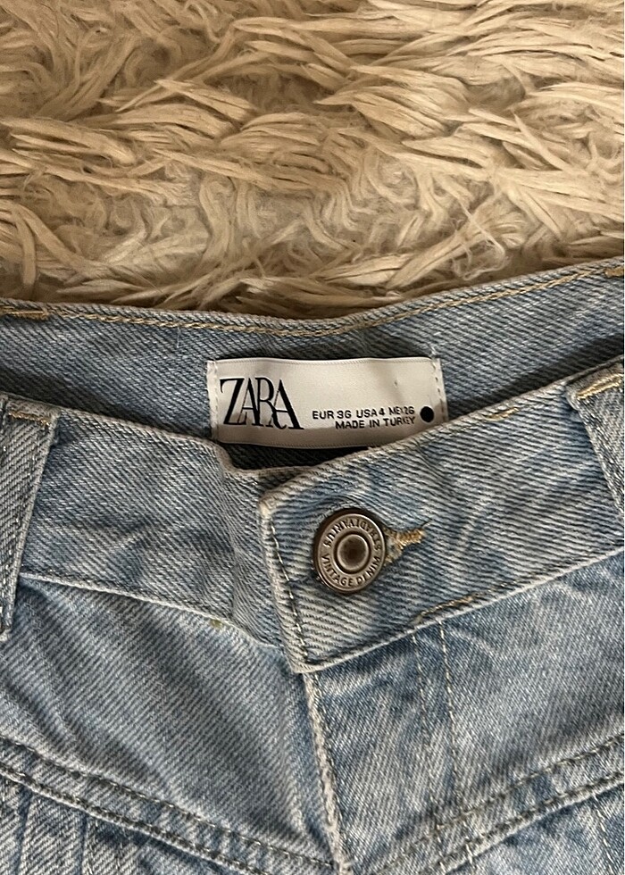 Zara yüksek bel jean - Görsel 5