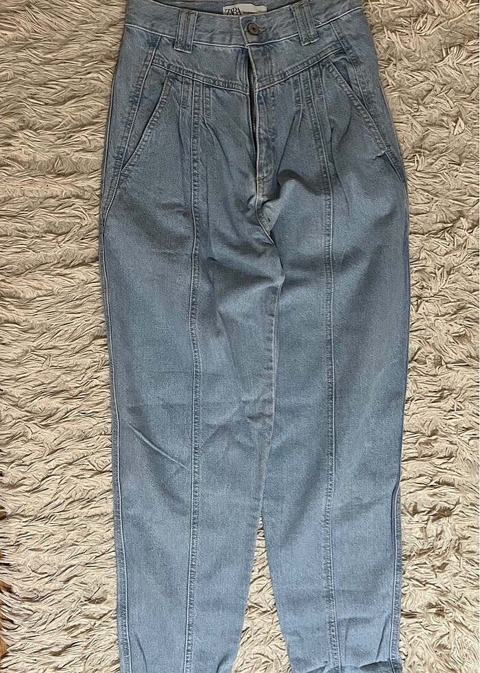 Zara yüksek bel jean - Görsel 4