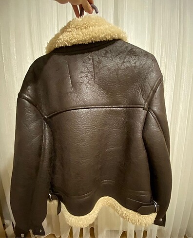 Bershka kürklü ceket - Görsel 6