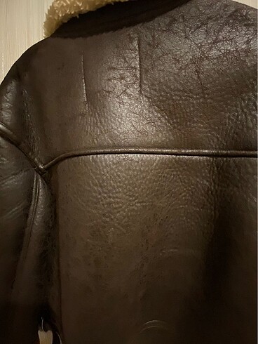 Bershka kürklü ceket - Görsel 7