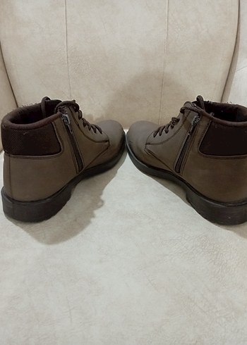 Polaris marka Süet Erkek Bağcıklı fermuarlı Bot - Görsel 4